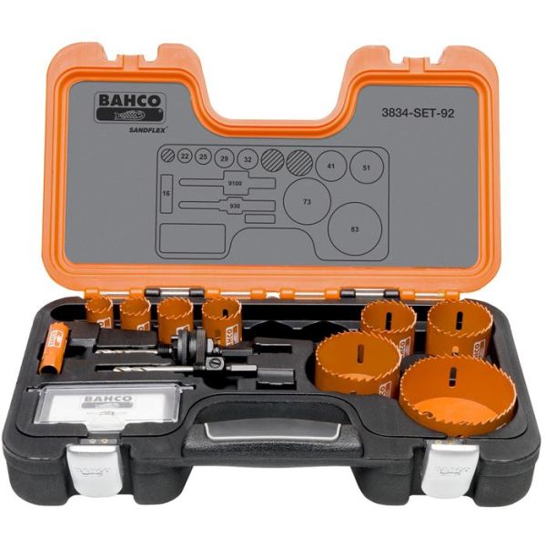 Bahco 3834-SET-92 Hullsagsett