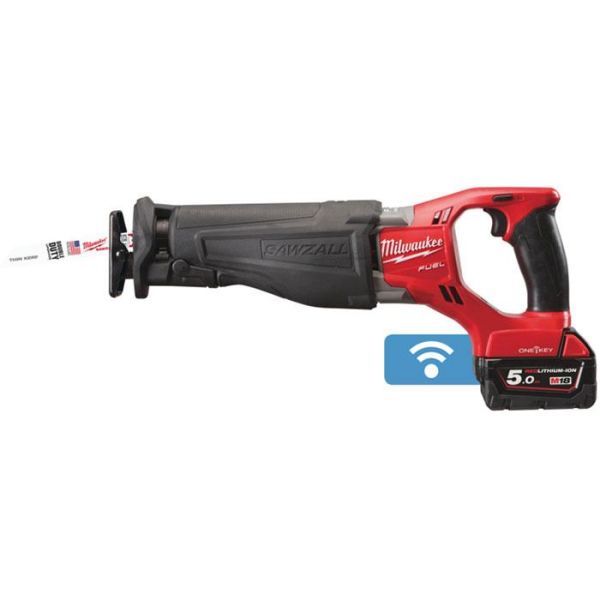 Milwaukee M18 ONESX-502X Tigersag med batterier og lader