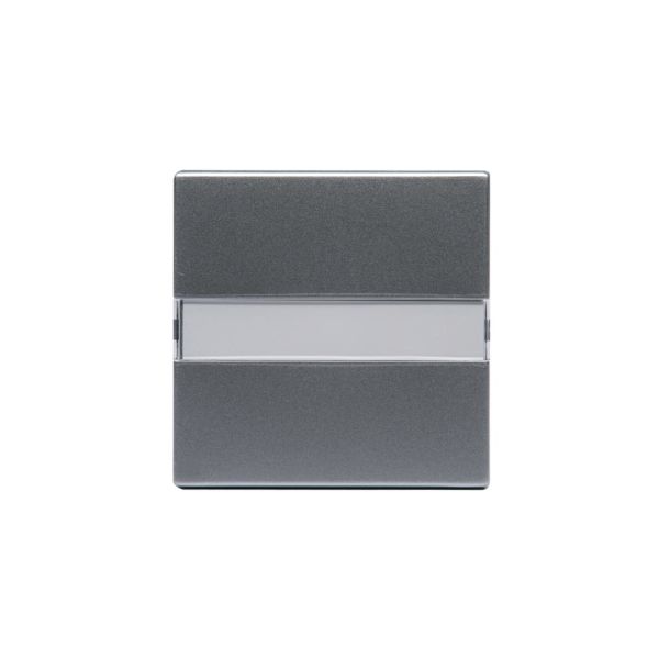 ABB 1764NLI-83 Enkeltvippe 1-veis, merkevindu Aluminium