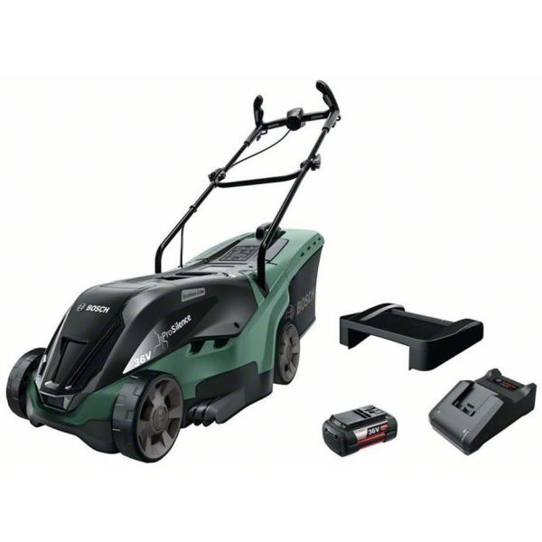 Bosch DIY Universal Rotak 36-590 Gressklipper med 4,0Ah batteri og lader