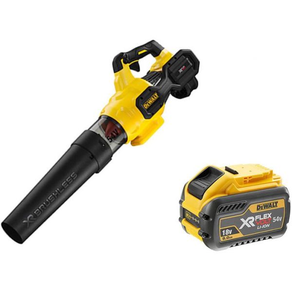 Dewalt DCMBA572X1-QW Løvblåser med 3 Ah-batteri og lader