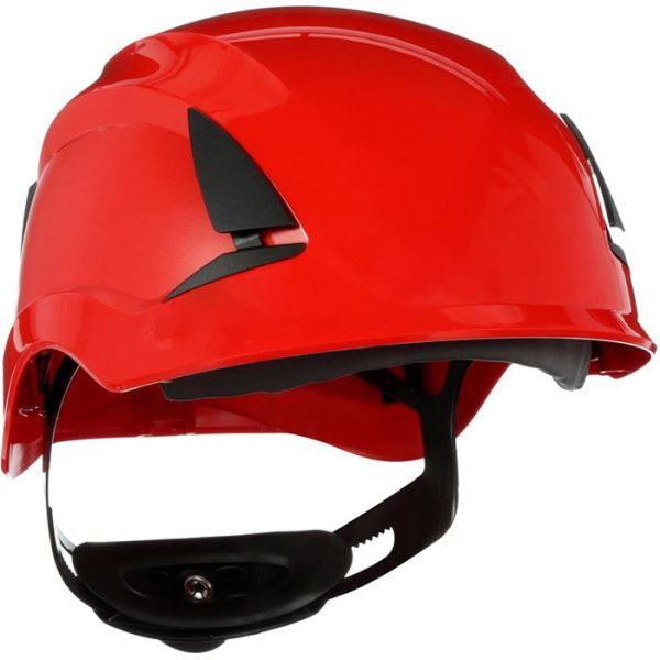 3M SecureFit X5505NVE Vernehjelm uventilert, 1000V Rød