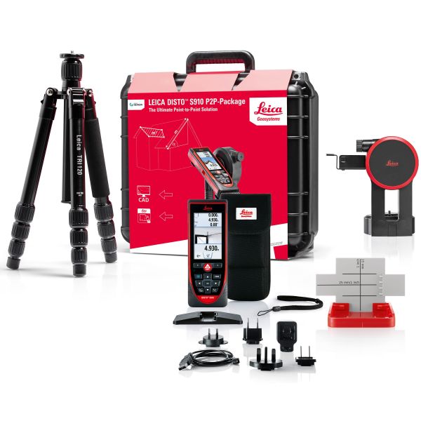 Leica S910 + FTA360-S + TRI 120 Avstandsmålerpakke
