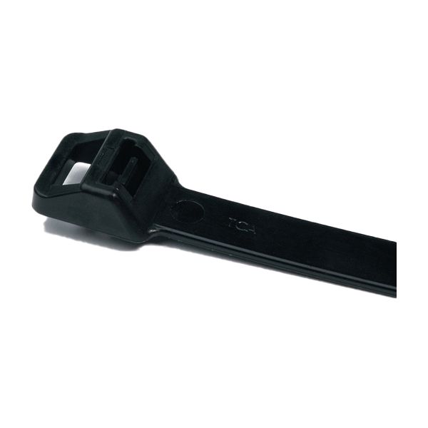 Hellermann Tyton RT250R Buntebånd svart, åpningsbart, 25-pakning 12,5 x 515 mm