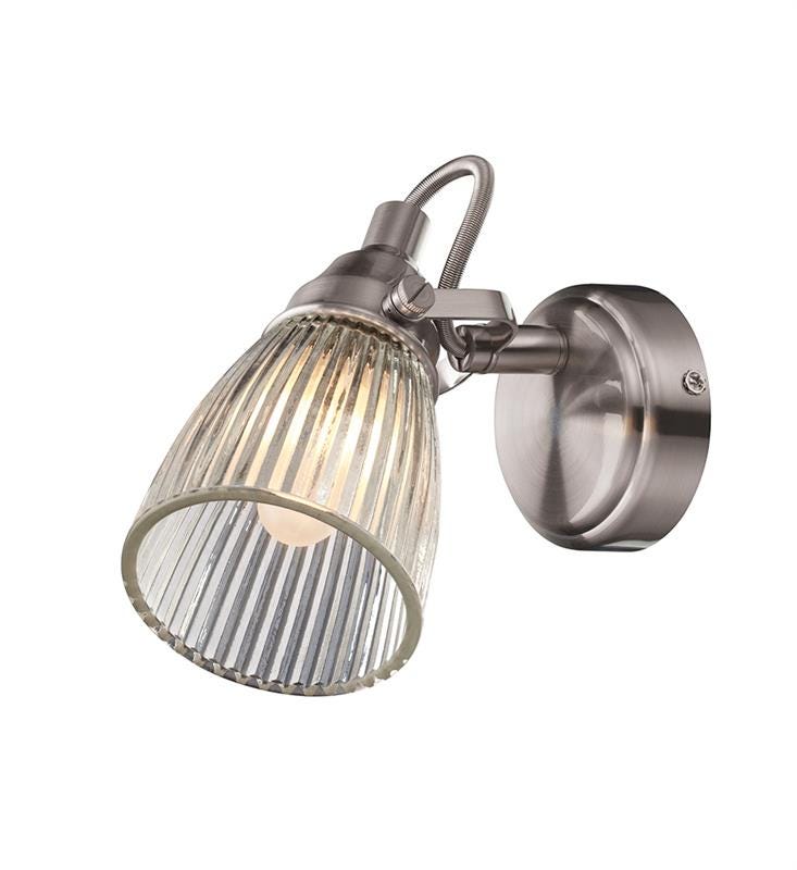 Markslöjd Vegglampe Lada Børstet Stål