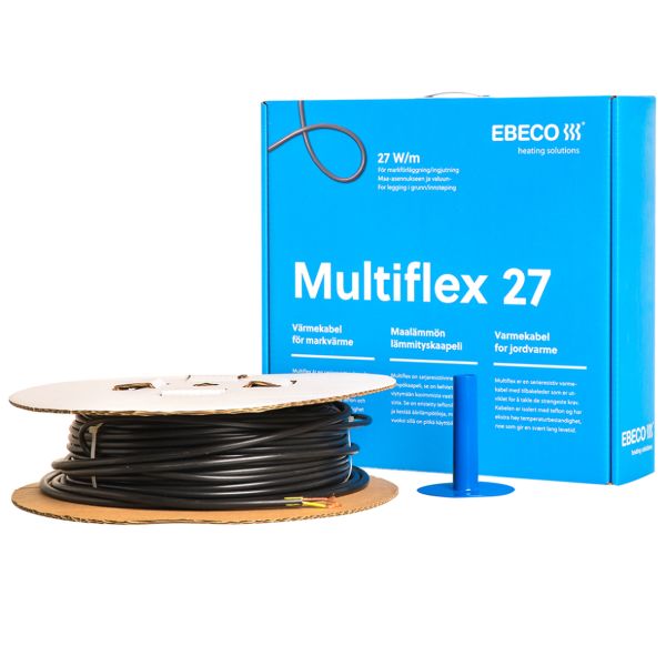 Ebeco MultiFlex 27 Varmekabel 27 W/m 37 m, 1000W