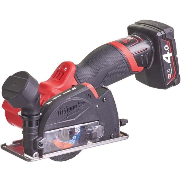 Milwaukee M12 FCOT-422X Universalkutter med 2,0Ah- og 4,0Ah-batterier og lader