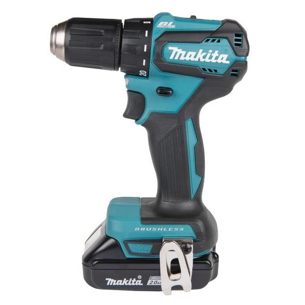 Makita DDF483RAJ Borskrutrekker med 2,0Ah-batterier og lader