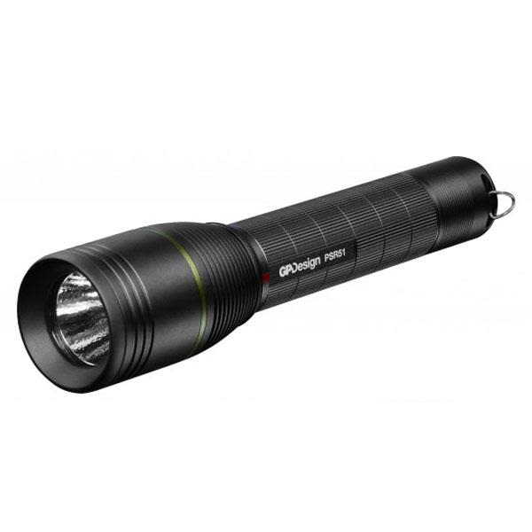 GP Lighting Design PSR51 Lommelykt oppladbar, 470 lm