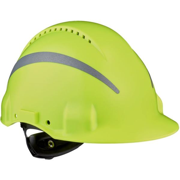 3M G3000 Vernehjelm med reflekser Hi-viz
