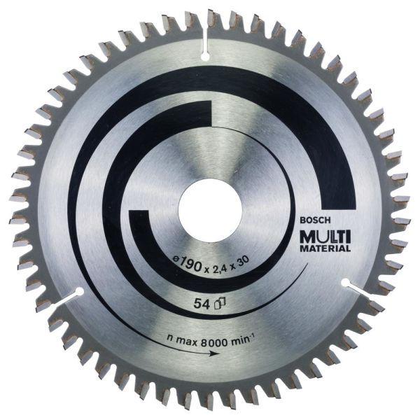 Bosch 2608640509 Sagklinge 190 x 2 x 30 mm, 54T