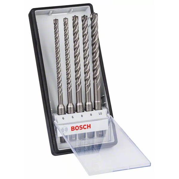 Bosch Robust Line Hammerborsett SDS-plus 5-pakning, 6–10 mm