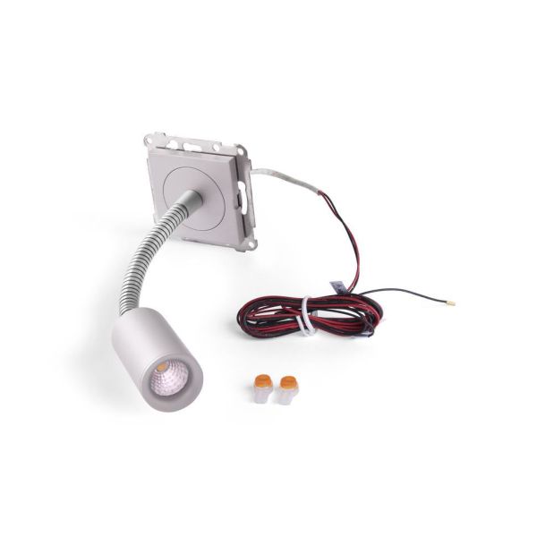 Elko EKO05780 Leselampe 4 W, 350 MA, 3000 K Aluminium