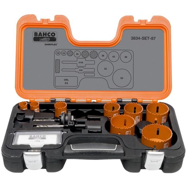 Bahco 3834-SET-87 Hullsagsett