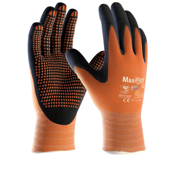 ATG MaxiFlex ENDURANCE 42-848 Monteringshanske med dots Størrelse 7