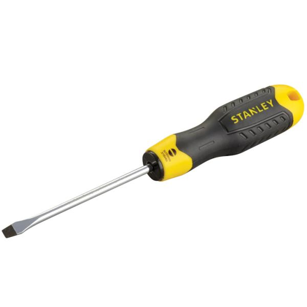 STANLEY 0-64-921 Cushion Grip SKRUTREKKER spor, forkrommet klinge, mykt grep 8 x 150 mm
