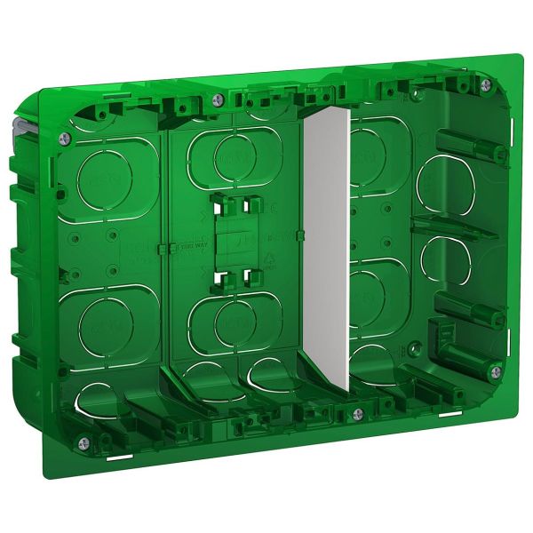 Schneider Electric NU8734 Innfellingsboks innfelt 3-raders