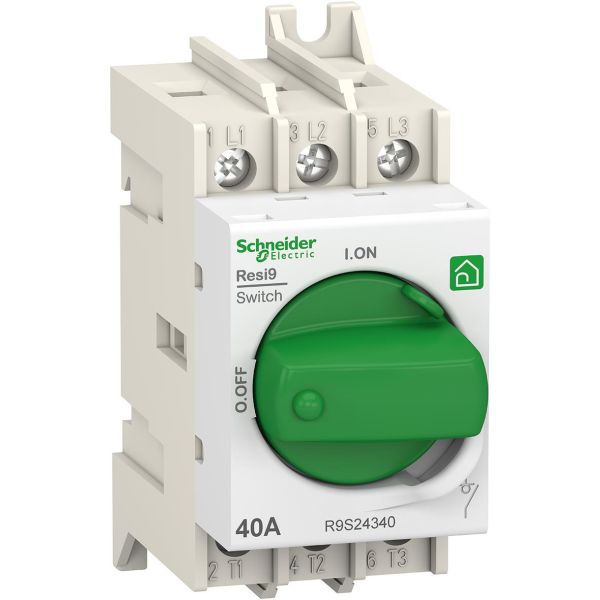 Schneider Electric Resi9 Hovedbryter 3-polet 40 A