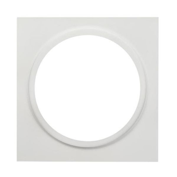 Hide-a-Lite 7470045 Dekorramme Ø 85 mm, hvit I: for 1 armatur