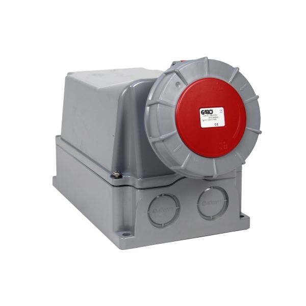 Garo UIV 2125-9 S + RU Vekkuttak IP67, 3-polet 125 A Rød, 9 h