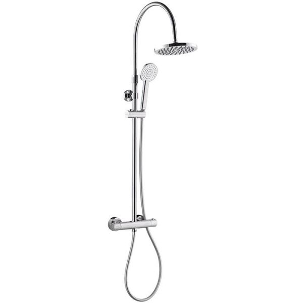 Adora Infigo U Dusjsett tak+hånddusj, 150 c/c, Ø 200 mm