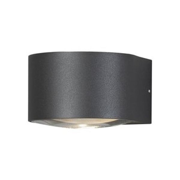 Konstsmide Gela Vegglampe LED, 6W, 550 lm Mørkegrå