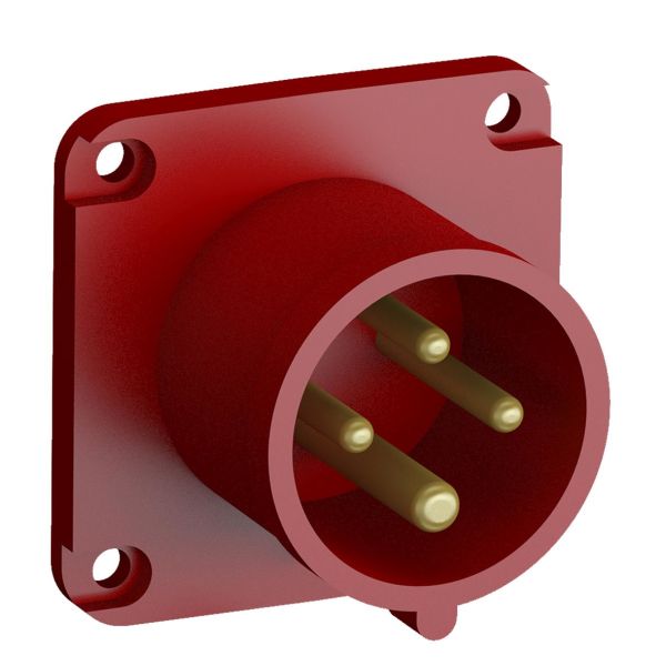 ABB 2CMA102370R1000 Panelinntak hurtigtilkoblet, vibrasjonsbestandig Rett, 4-polet, 32 A