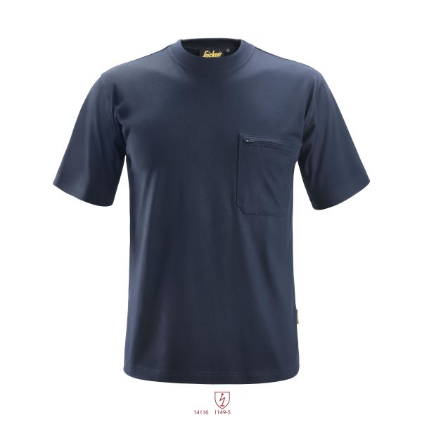 Snickers 2561 ProtecWork T-skjorte svart XS