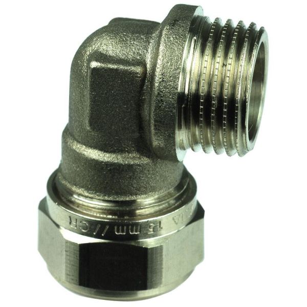 Gelia 3006141082 Klemringkobling utv. gjenge, vinkel 12xG15