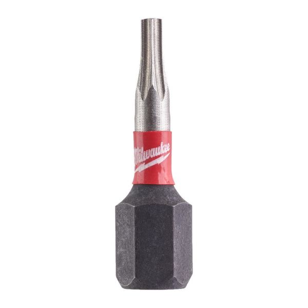 Milwaukee Shockwave Skrubits leveres i futteral TX8X25 mm 2-pakning