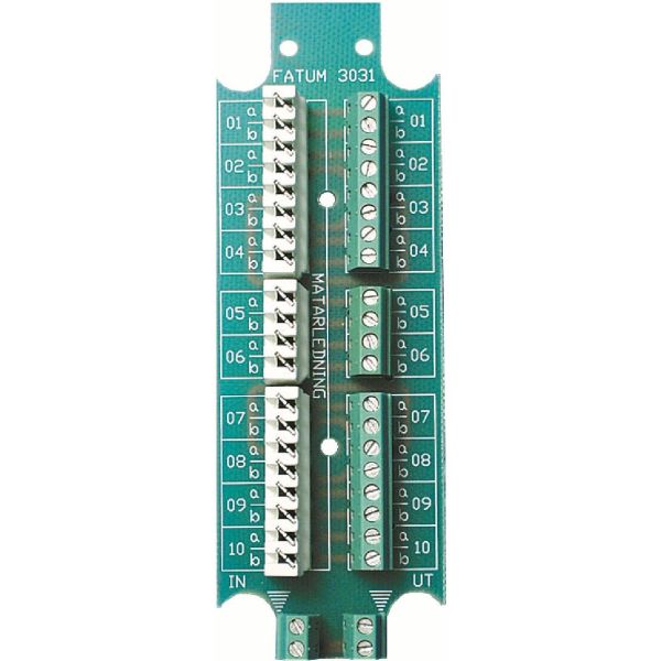 Alarmtech 3031.02 Teleklemme 10 par Sete/skrue