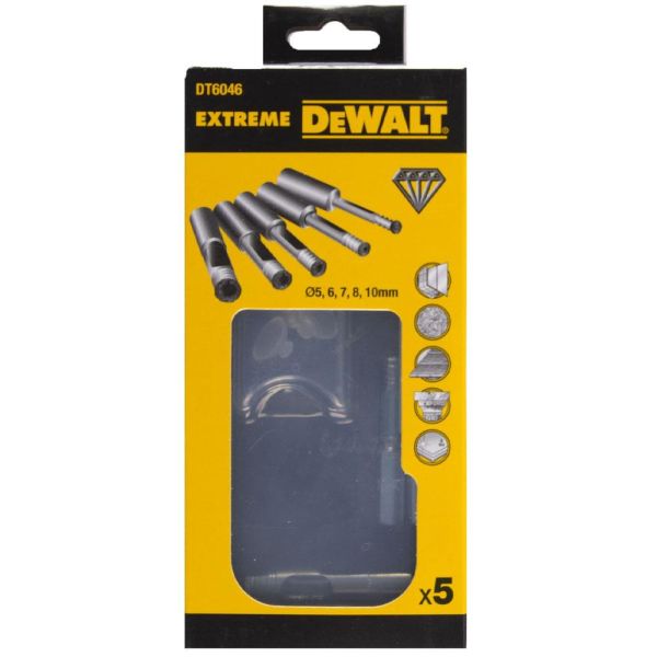 Dewalt DT6046-QZ Diamantborsett Ø5–10 mm