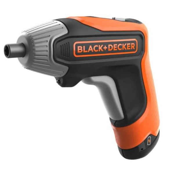 Black & Decker BCF611CK-QW Skrutrekker med lader, bits og oppbevaringskasse