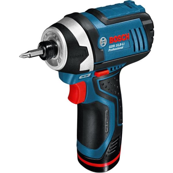Bosch GDR 12V-105 Muttertrekker med batterier og lader