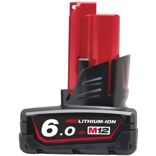 Milwaukee M12 B6 Li-Ion-batteri 6,0Ah