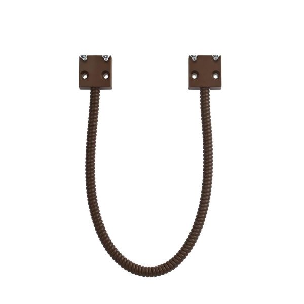 Alarmtech DL 8-60 B Karmoverføring 600 x 8 mm, med 4 skruer Brun