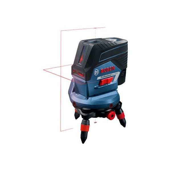 Bosch GCL 2-50 C Krysslaser rød, med L-BOXX, uten batteri og lader