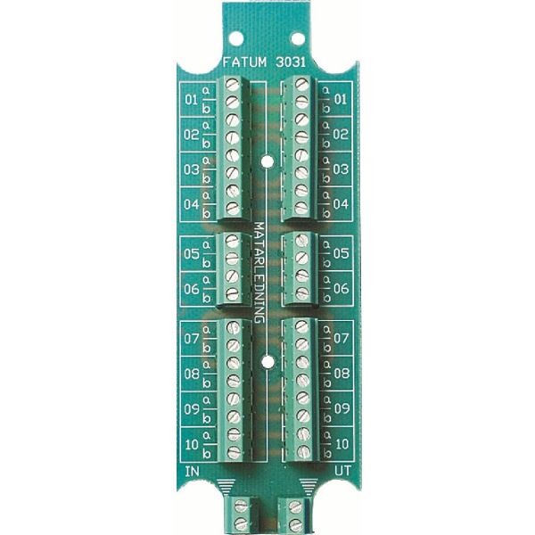 Alarmtech 3031.03 Teleklemme 10 par Skrue/skrue