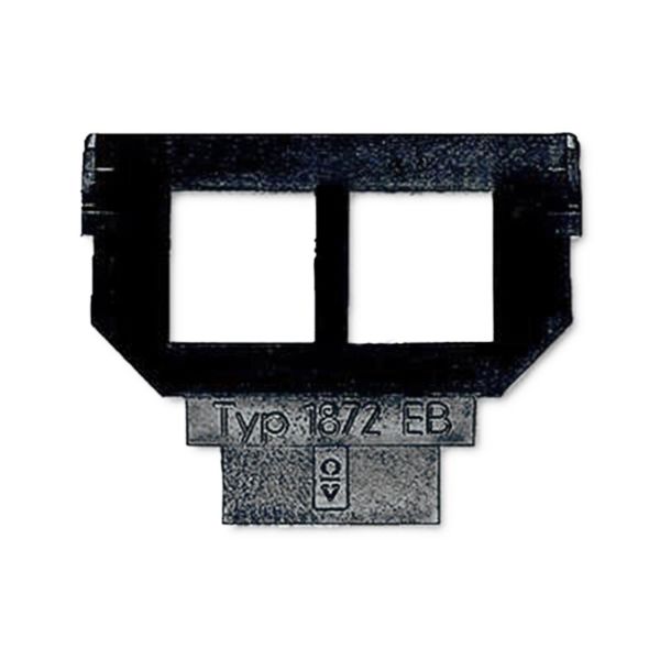 ABB 1867EB Monteringsbrikke for DKS, 2 x RJ45 Keystone