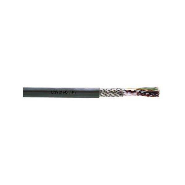 Rutab 4855300 Elektronikkabel halogenfri, grå 4 ledere, Ø 6 mm