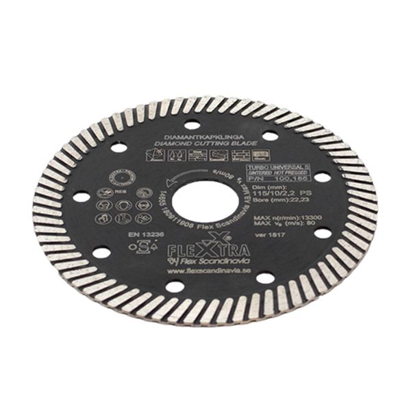 Flexxtra 100185 Diamantklinge 115 mm