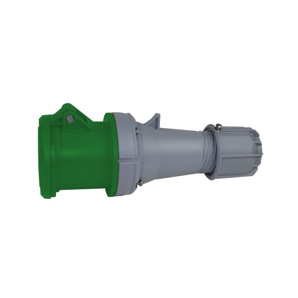 Garo S 463-2 S Skjøtekontakt IP44, 5-polet, 63 A Grønn, 2 h