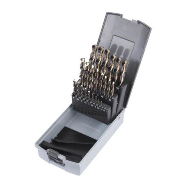 Milwaukee HSS Cobolt DIN 338 Metallborsett 25 deler