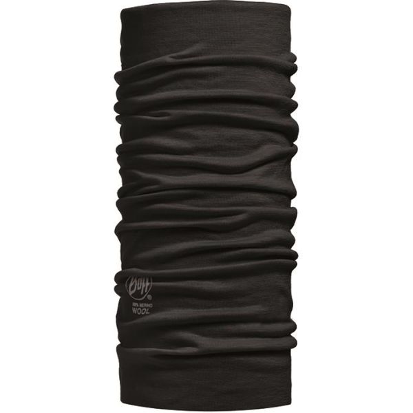 Buff Merino Wool Halsvarmer svart