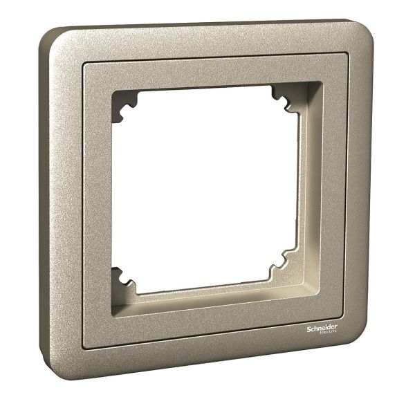Schneider Electric WDE004801 Kombinasjonsramme IP20, innfelt eller utvendig 87 mm, metallic