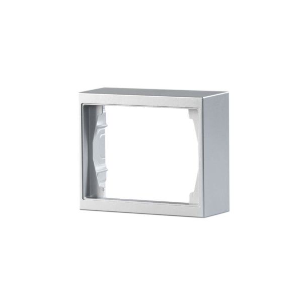 ABB Impressivo Forhøyningsramme 2-veis, aluminium 1 rom