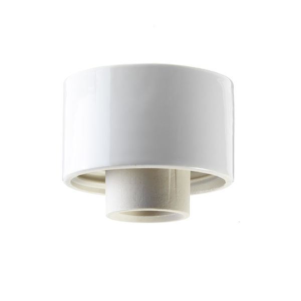 Ifö Electric 55731-000-10 Sokkel rett, E27, IP54 Hvit
