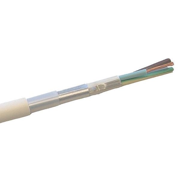 Nexans FQLQ Installasjonskabel 3G 1,5 mm², 450/750 V, hvit 1 m, kappet