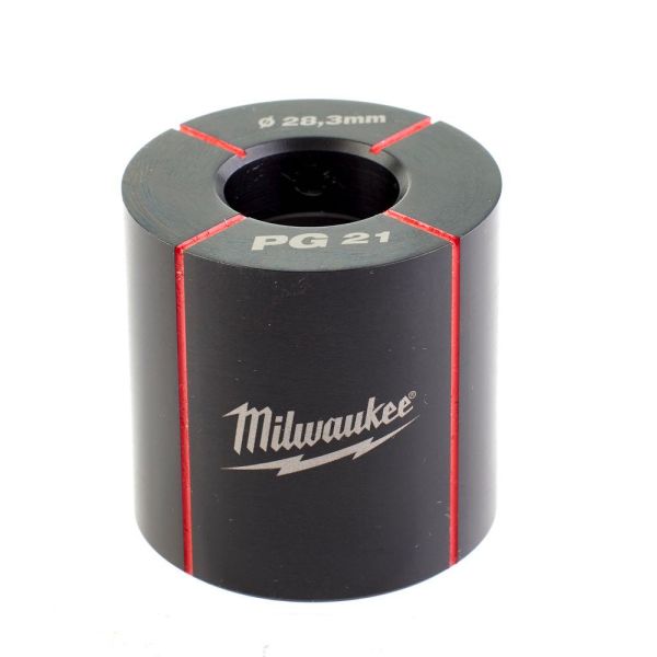 Milwaukee 4932430917 Hullstanser for rustfritt og mykt stål PG21