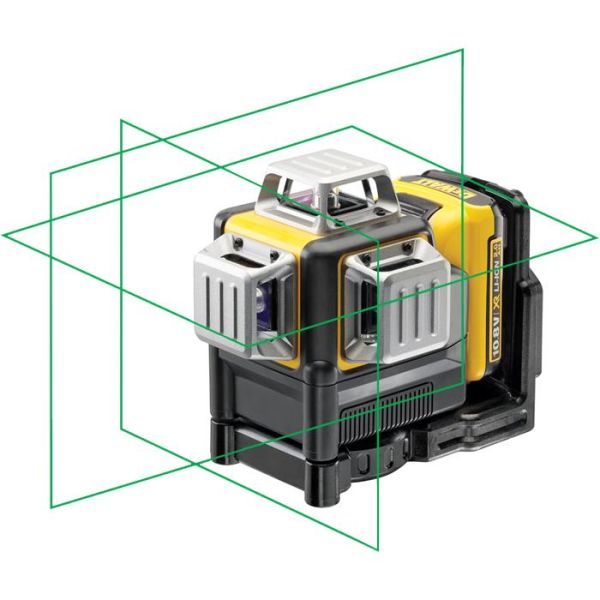 Dewalt DCE089D1G Krysslaser med grønn laser